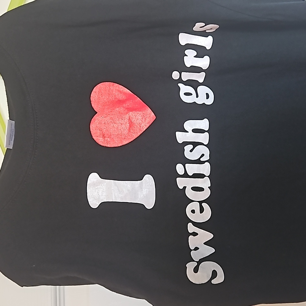 I ❤️ Swedish Girls tshirt